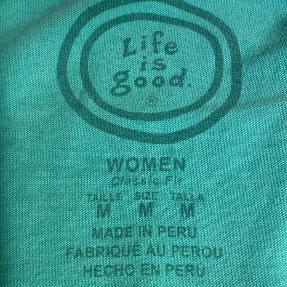 Life Is Good Kids' Aqua Long Sleeve Tee - Picture 5 of 5